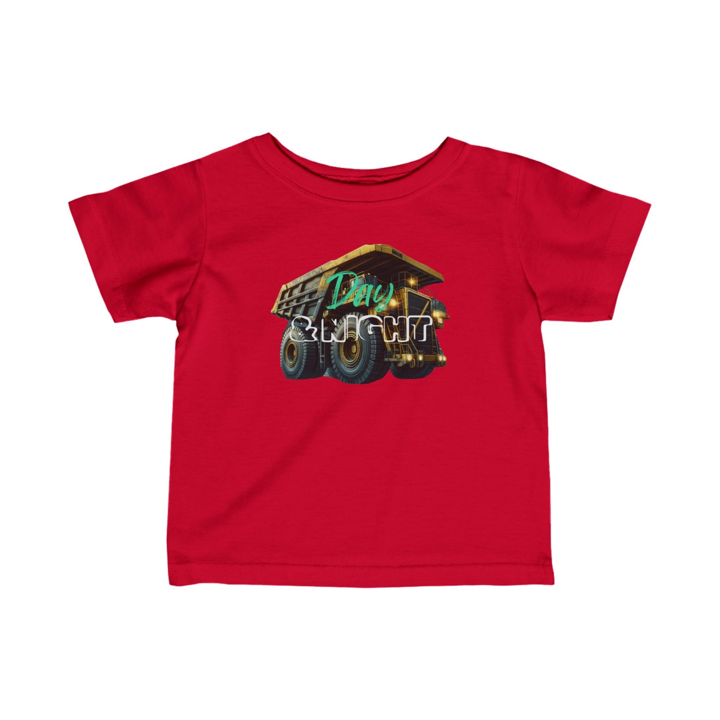 Day & Night Dump Truck Infant Wee Tee