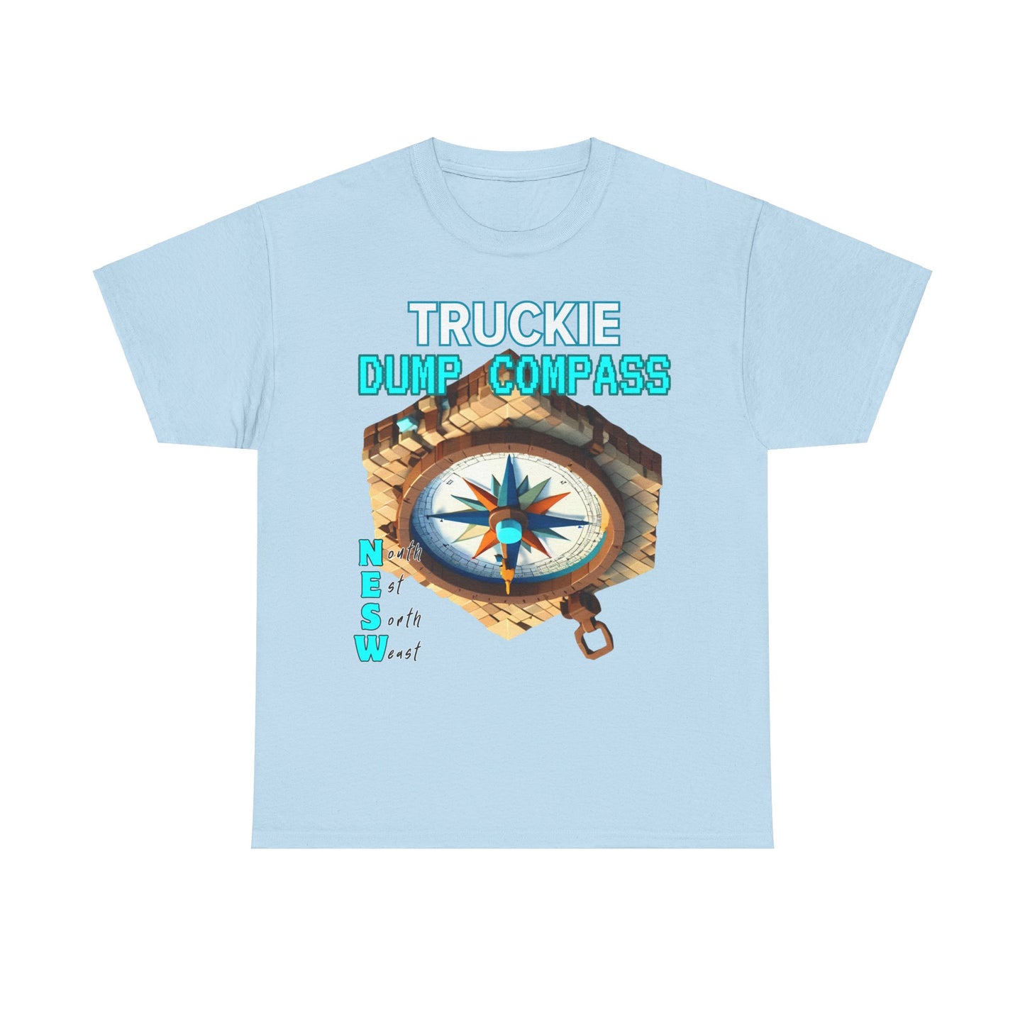 Truckie Dump Compass Adult Cotton Tee