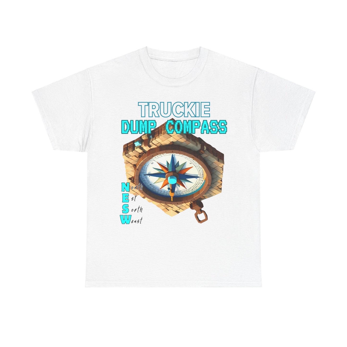 Truckie Dump Compass Adult Cotton Tee