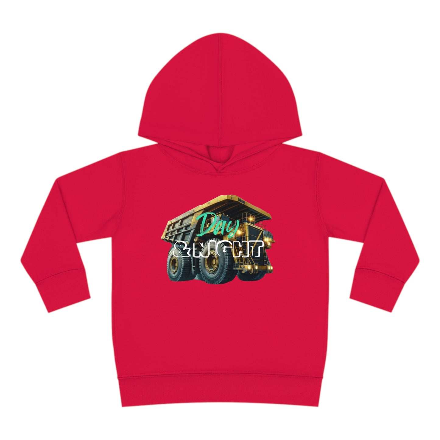 Day & Night Dump Truck Toddler Hoodie