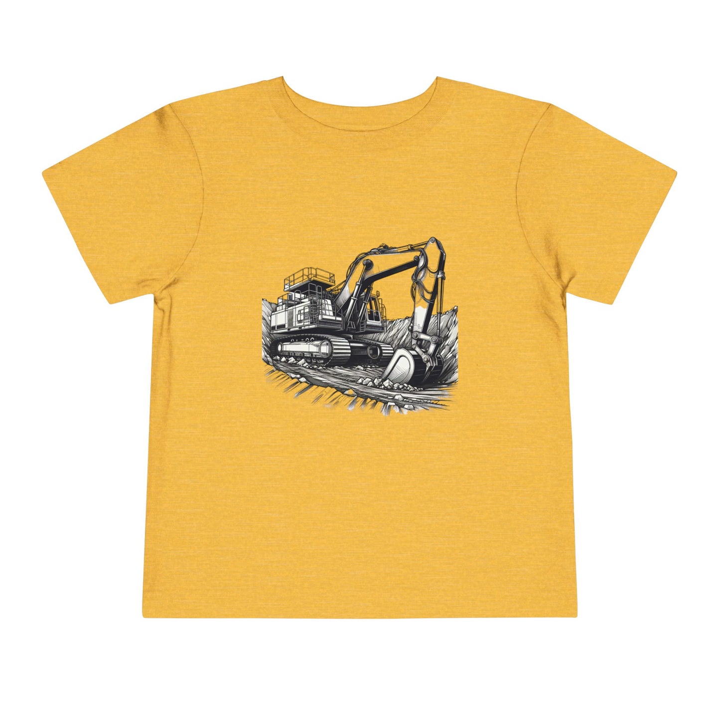 Toddler Tee - Excavator Design