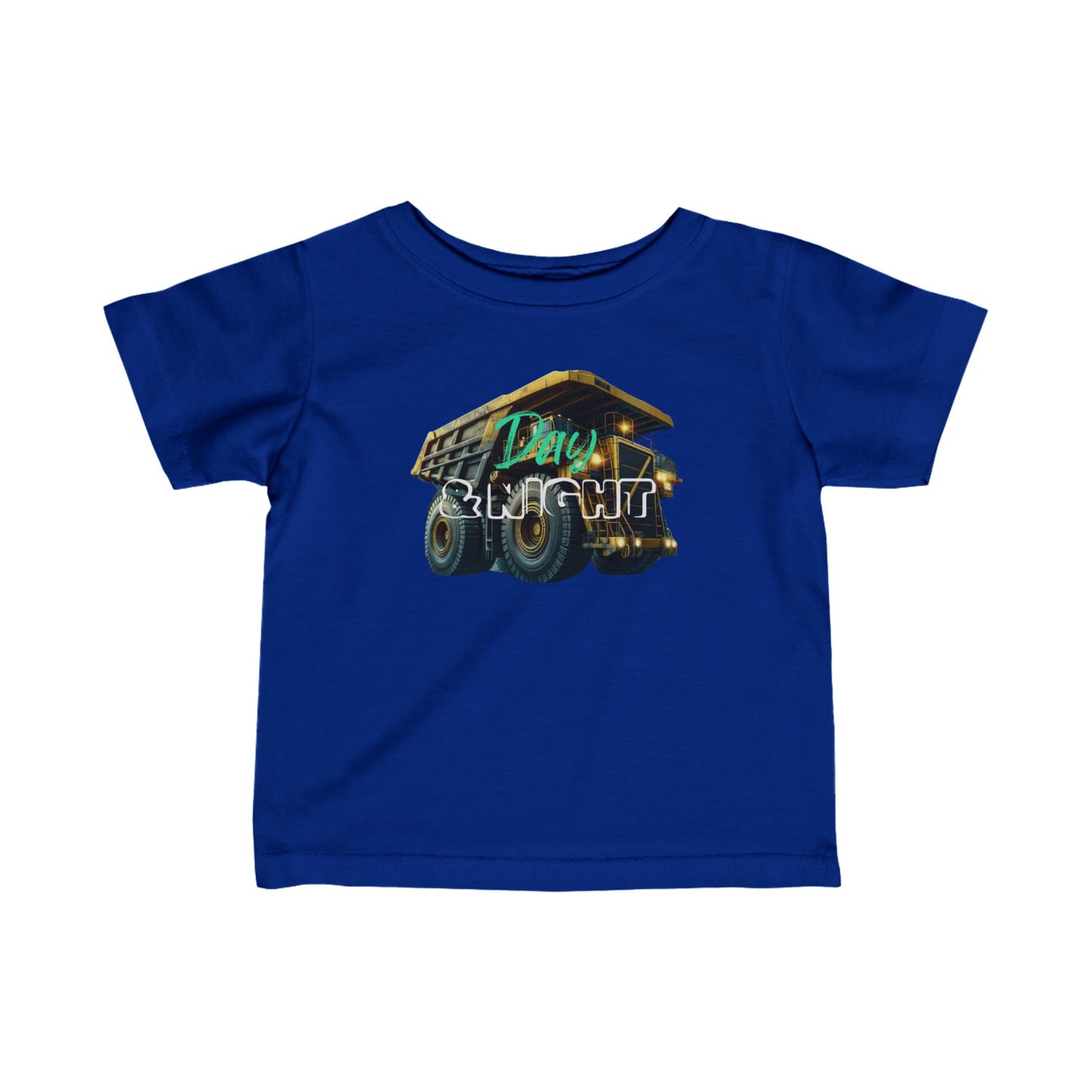 Day & Night Dump Truck Infant Wee Tee