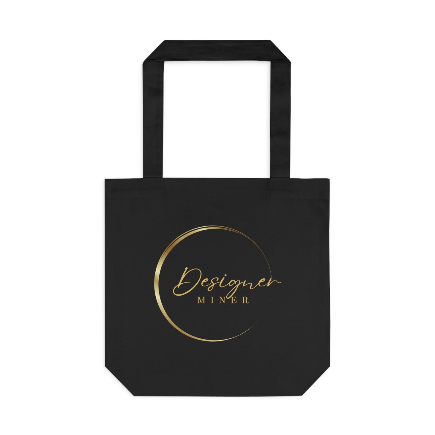 Designer Miner Cotton Tote Bag