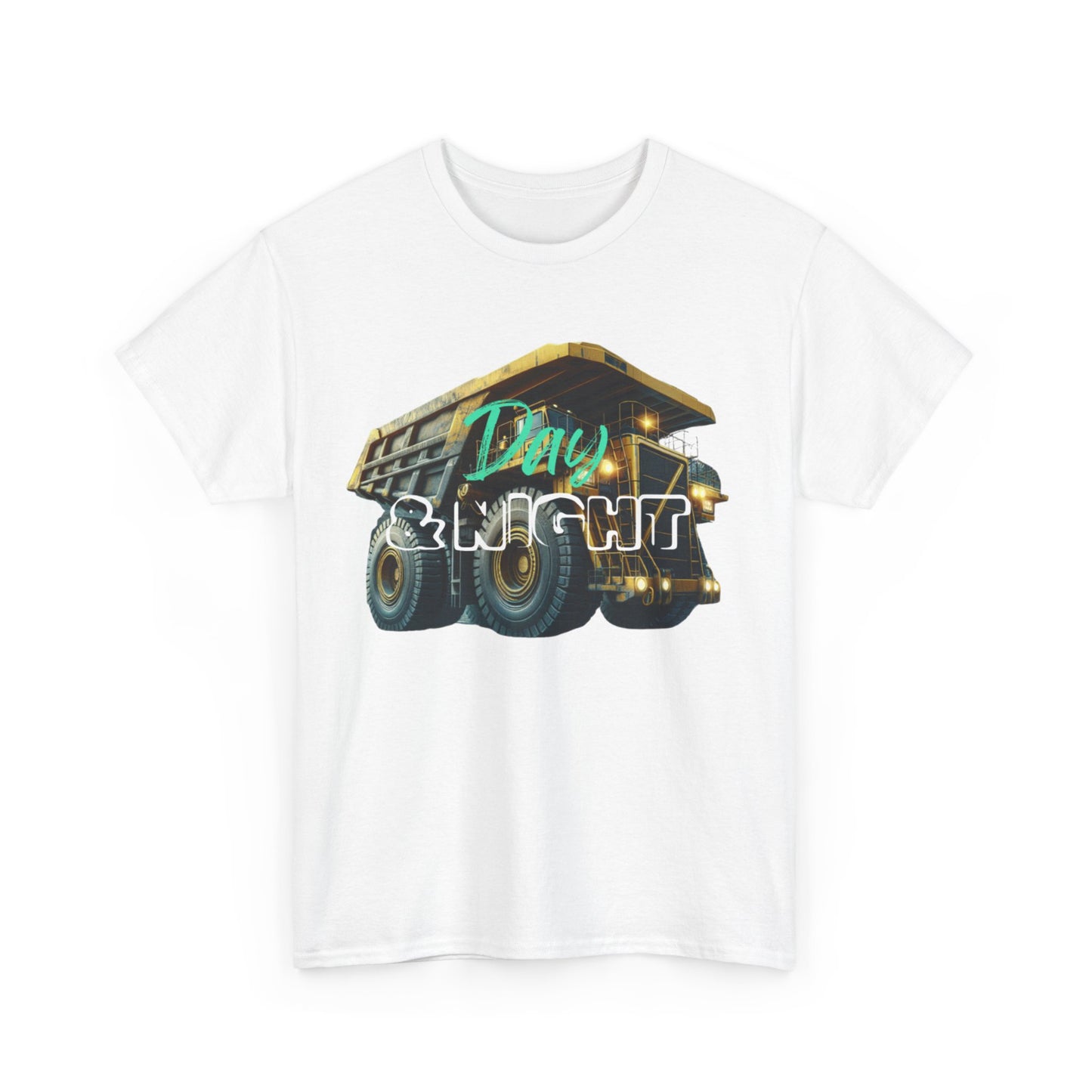 Day & Night Dump Truck Adult T-Shirt
