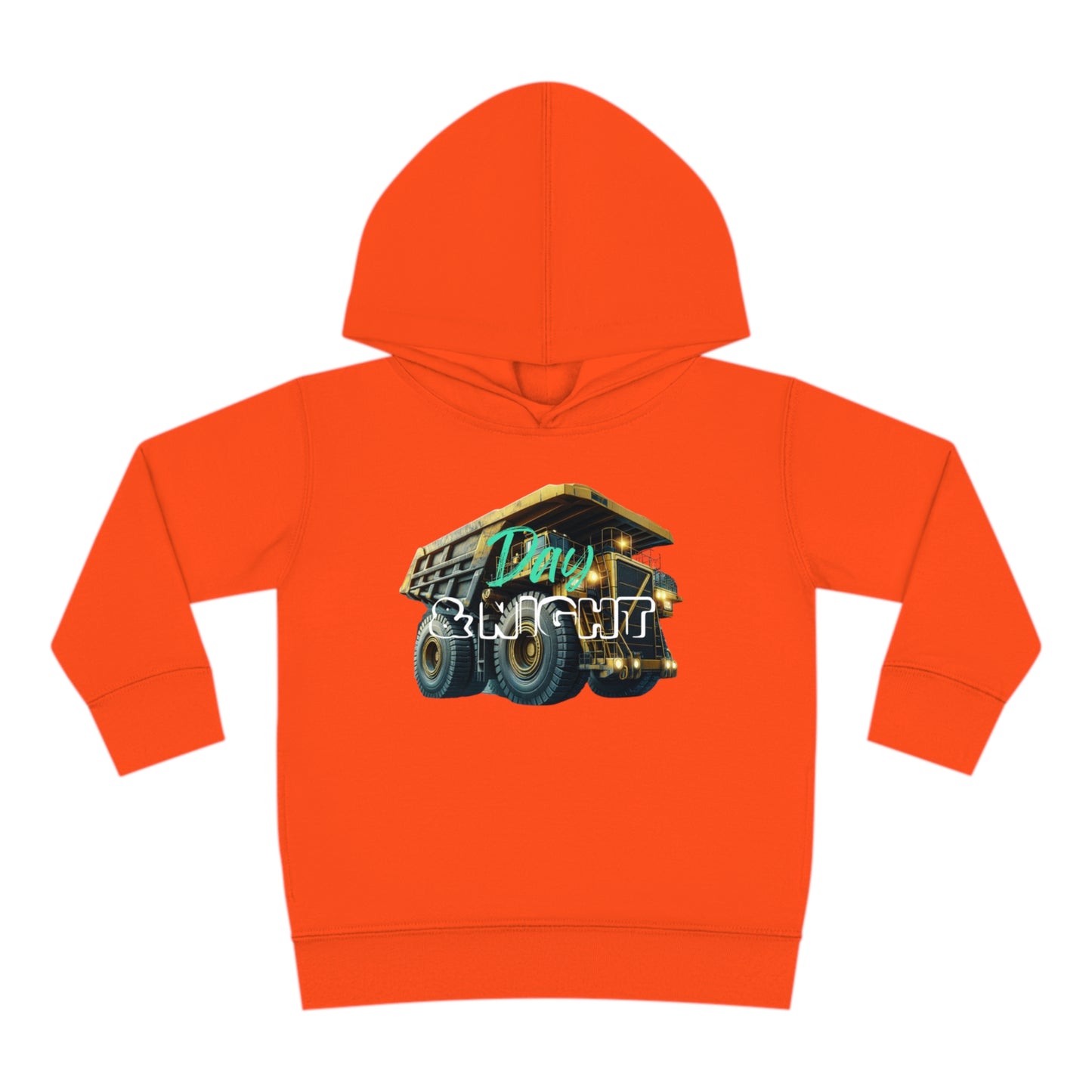 Day & Night Dump Truck Toddler Hoodie