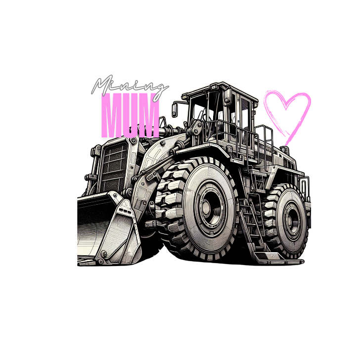 Mining Mum Loader Stainless Steel Travel Mug
