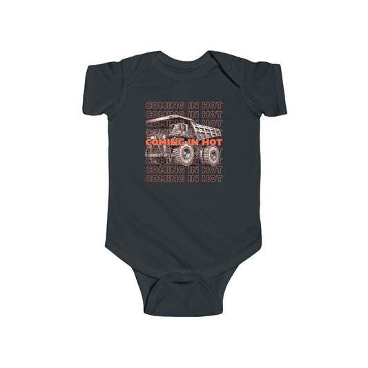 COMING IN HOT Infant Bodysuit Onsie Jumpsuit