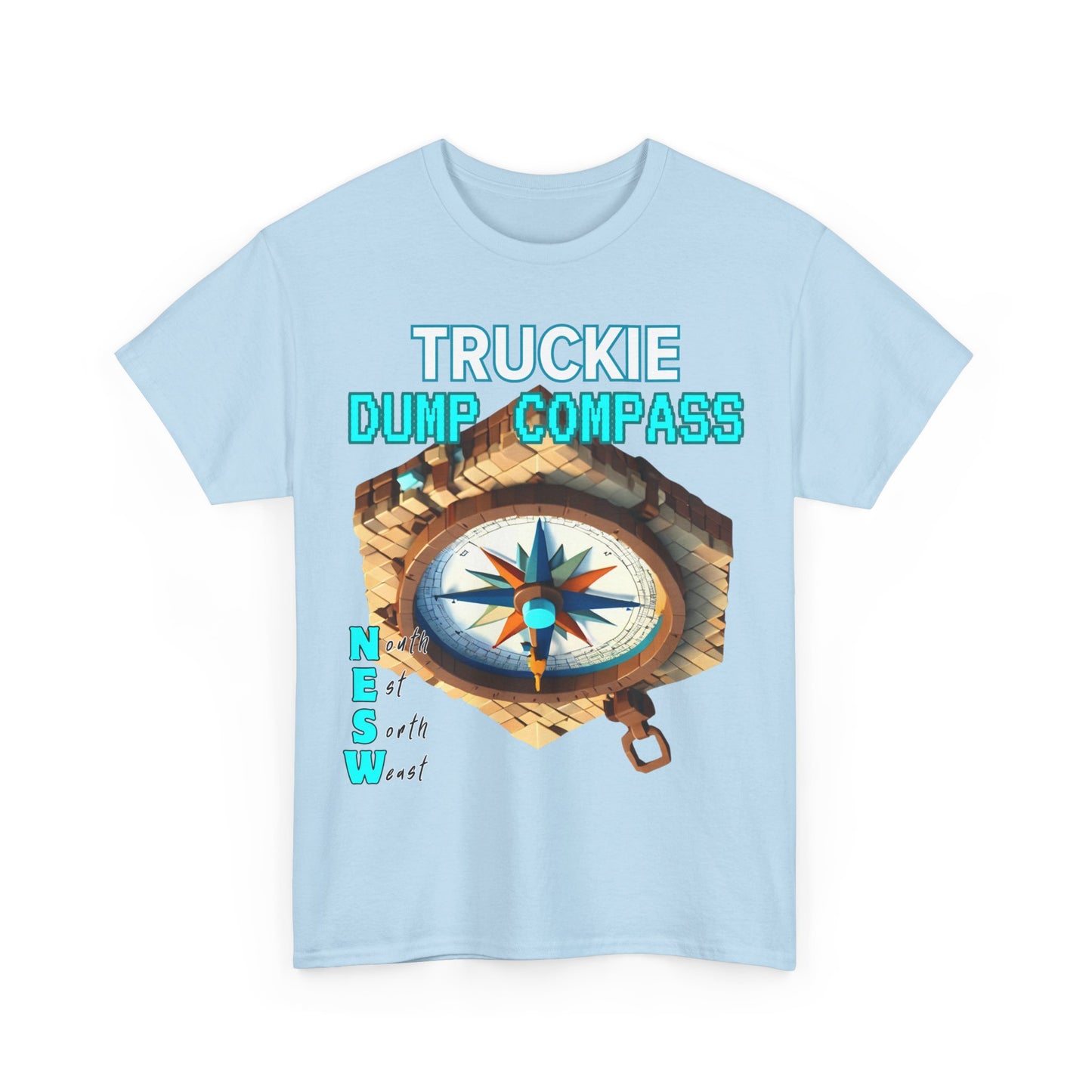 Truckie Dump Compass Adult Cotton Tee