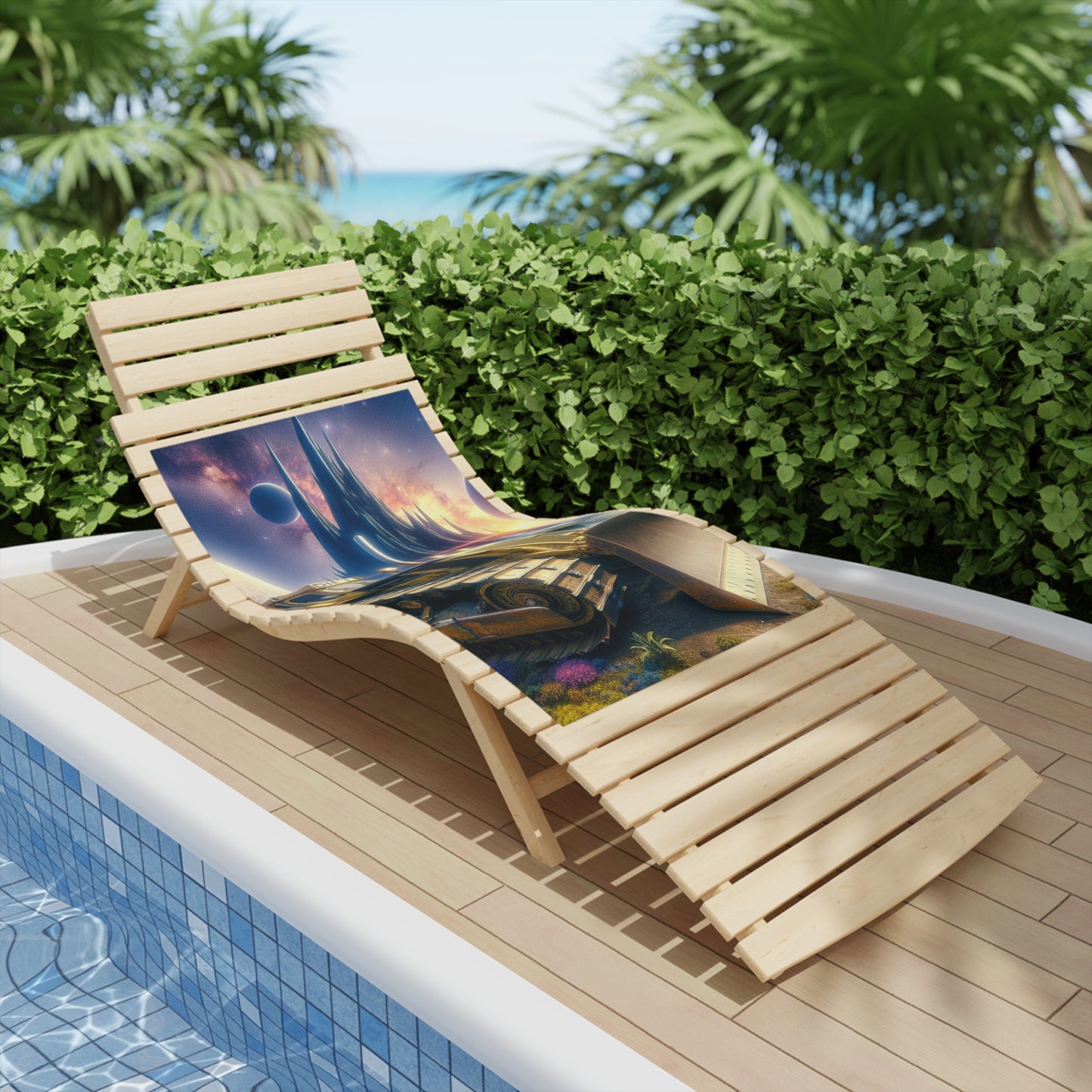 D11 Heaven Dozer Beach Towel