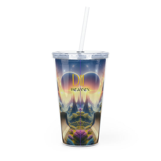 D11 Heaven Dozer Plastic Tumbler with Straw