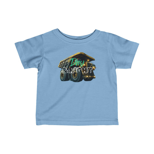 Day & Night Dump Truck Infant Wee Tee