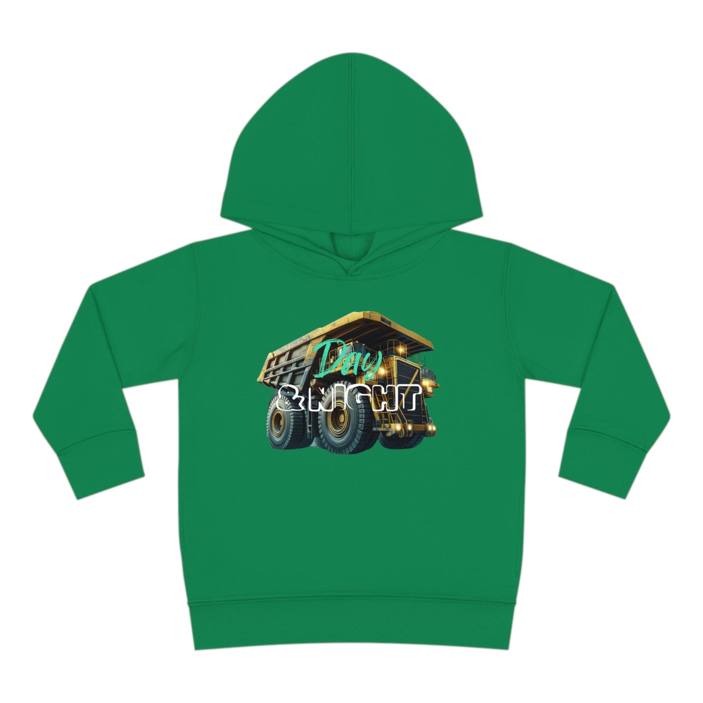 Day & Night Dump Truck Toddler Hoodie