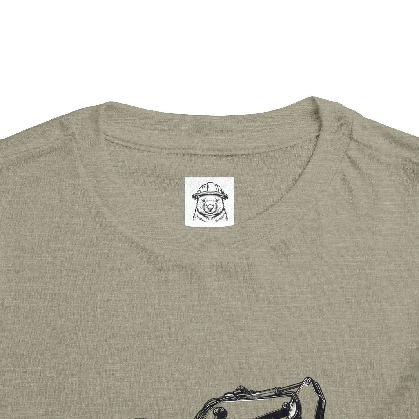Toddler Tee - Excavator Design