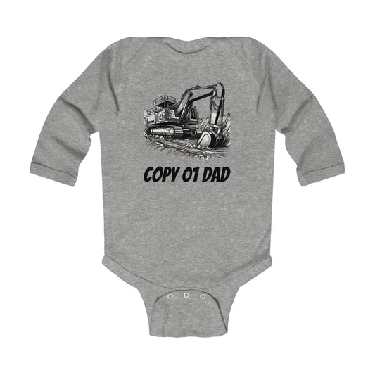 Copy dad Infant Long Sleeve Bodysuit