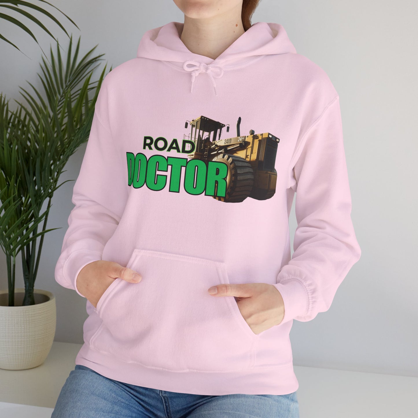 Road Doctor Grader Adult Hoodie