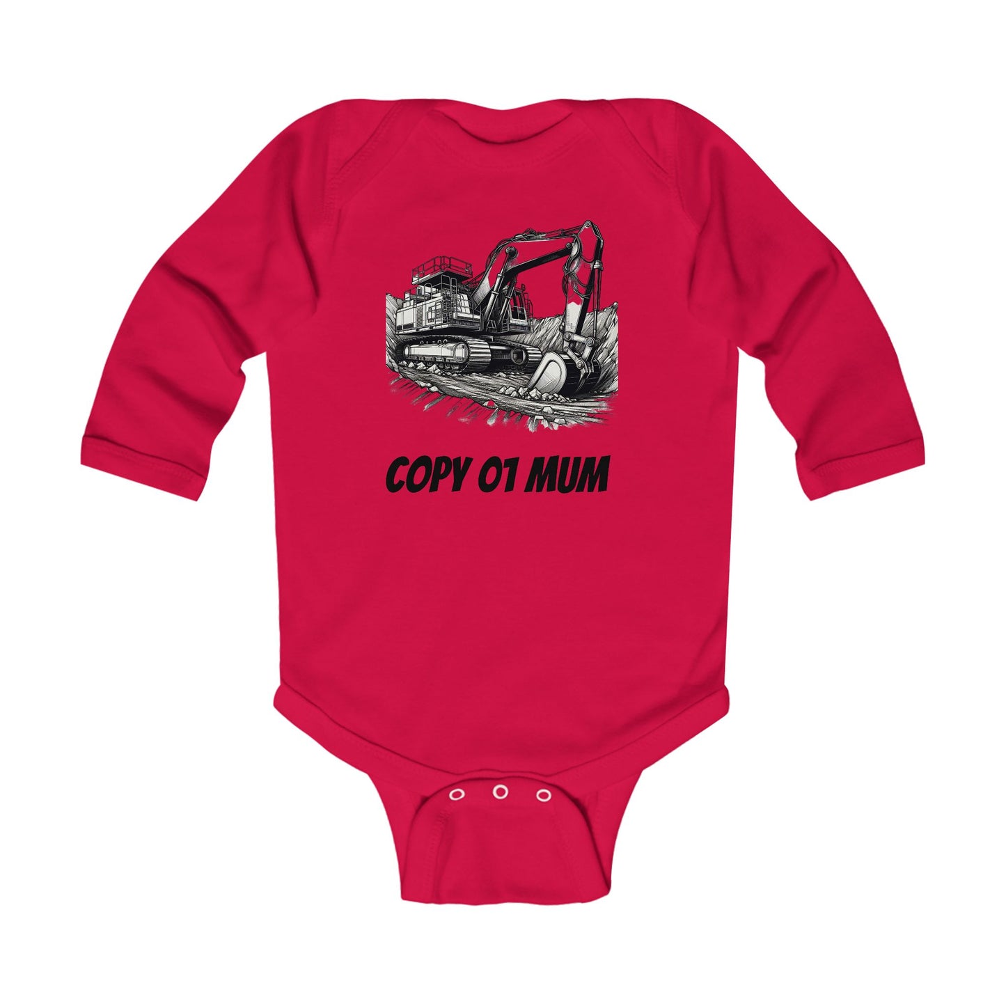 Copy Mum Infant Long Sleeve Body Suit