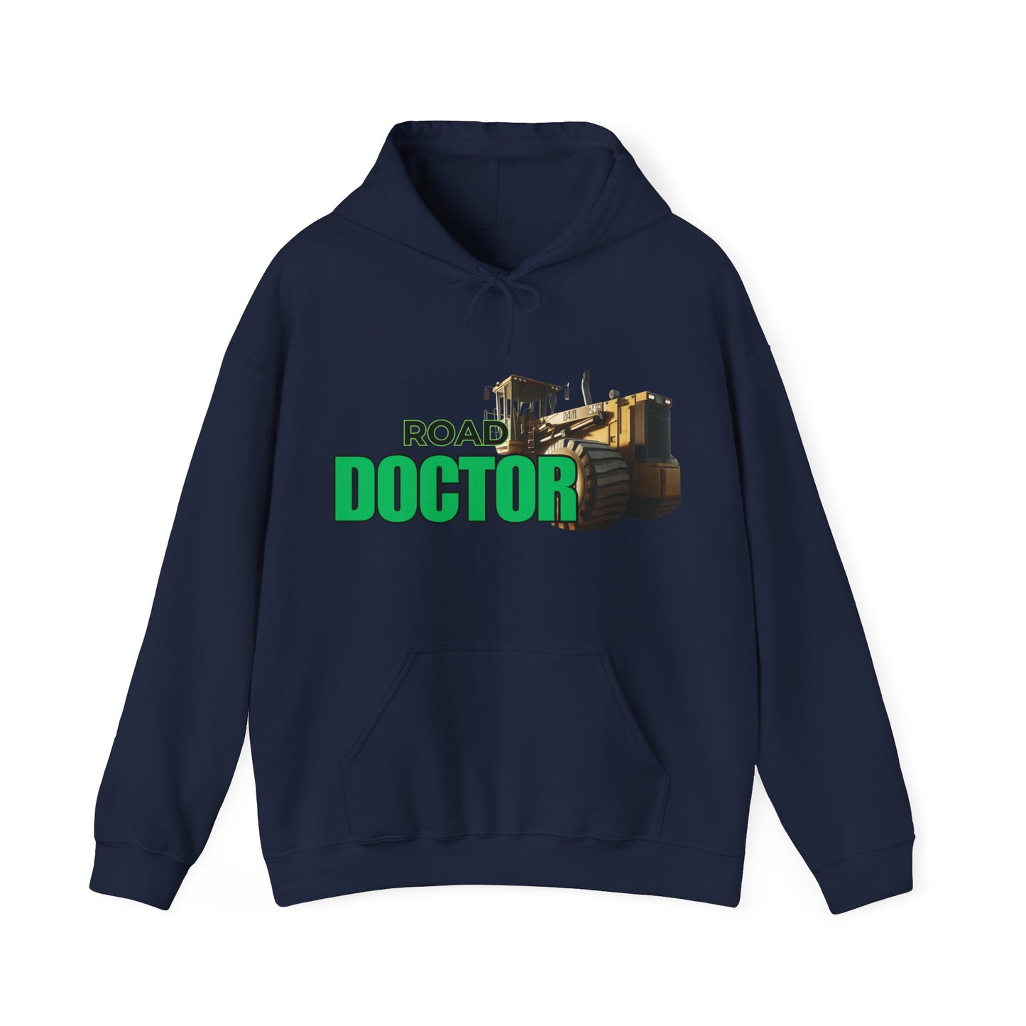 Road Doctor Grader Adult Hoodie